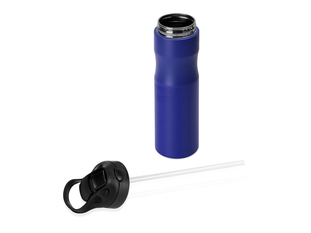 Бутылка для воды Hike Waterline, нерж сталь, 850 мл, синий-4