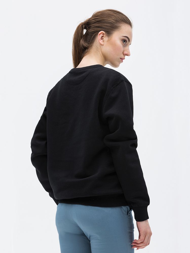 Толстовка унисекс Sully, черная-3