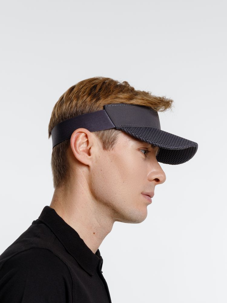 Козырек Grand Slam, темно-серый-3