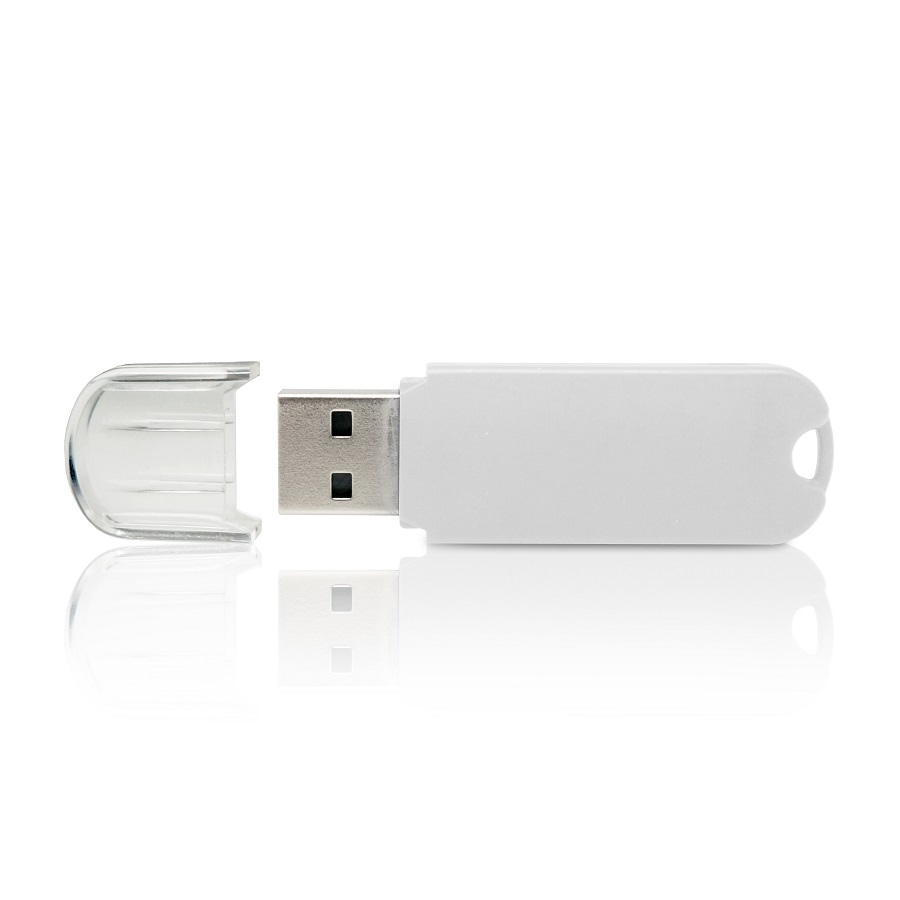 USB flash-карта UNIVERSAL, 8Гб, пластик, USB 2.0 , белый-0