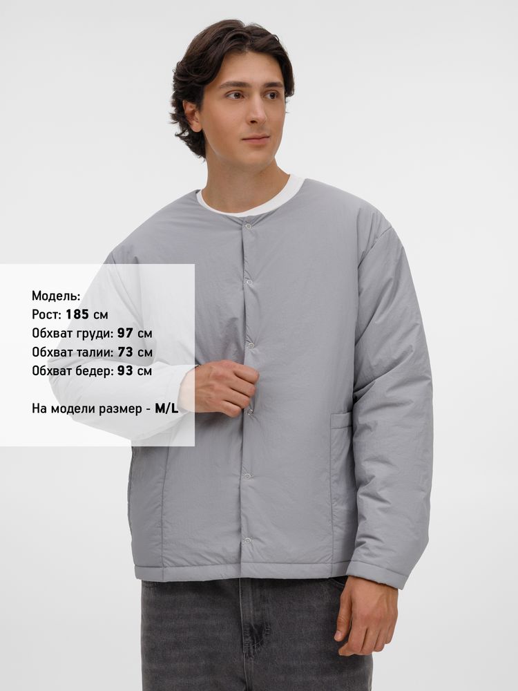 Куртка унисекс Veter, серая-4
