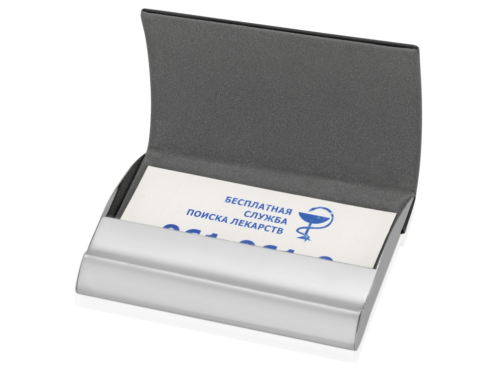 Набор Партнер: визитница, ручка шариковая, черный-3