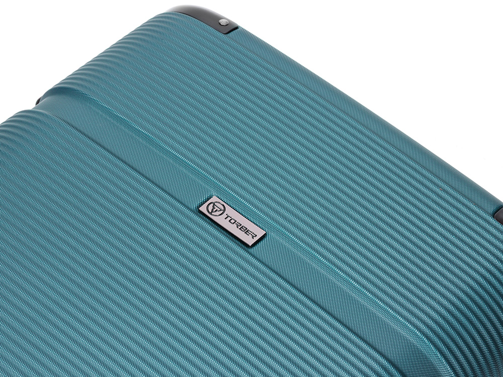 Чемодан TORBER Onego, зелёный, ABS-пластик, 69,5 х 46 х 26 см, 69 л-9