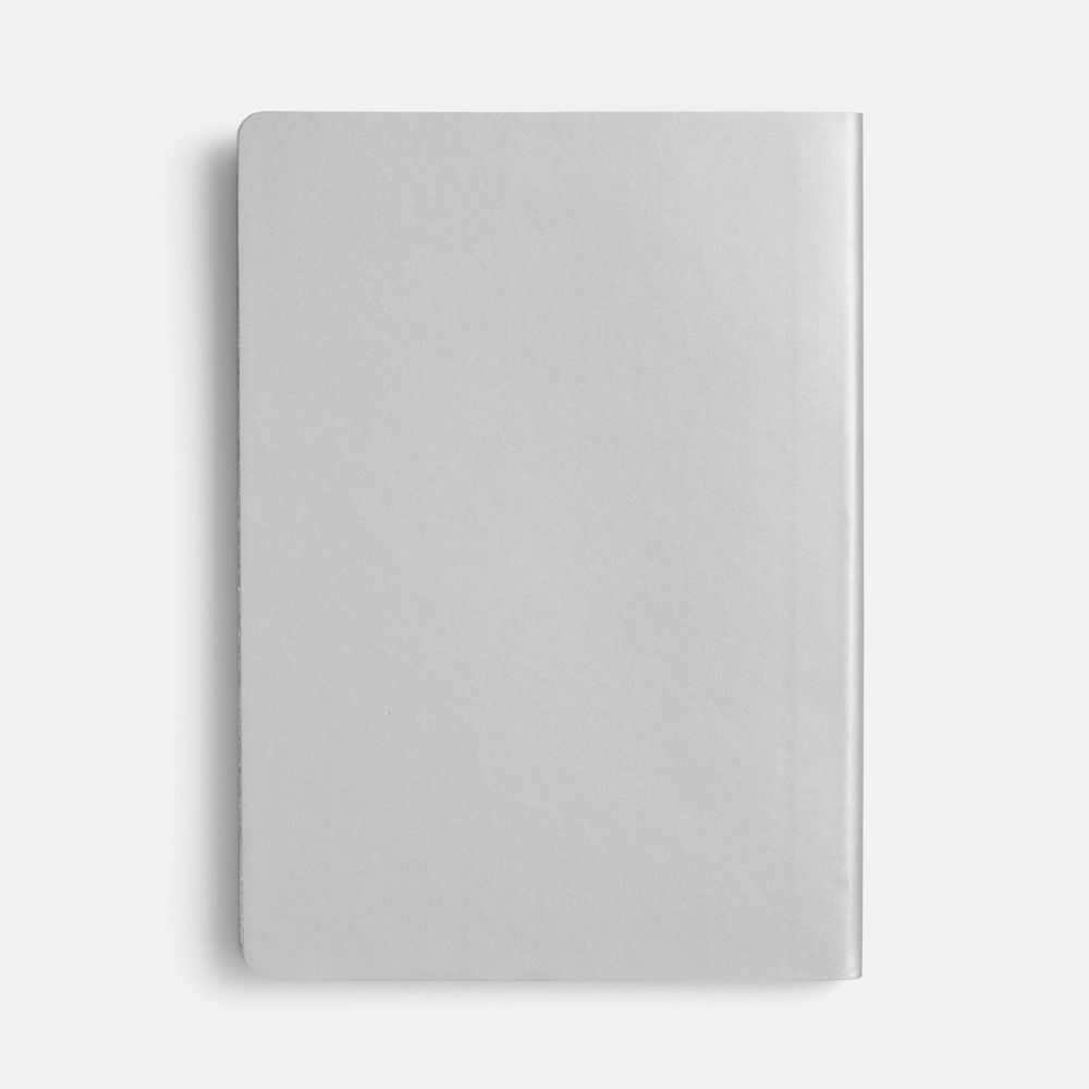 Блокнот Flex Shall ver.2, серебристый-3