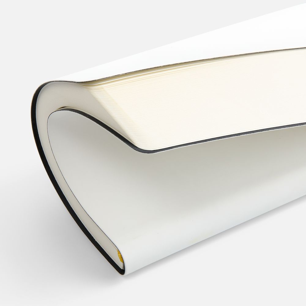 Ежедневник Flex Shall New, недатированный, белый-3