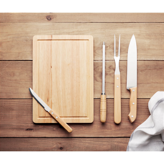 Гриль - барбекю набор, черный-1