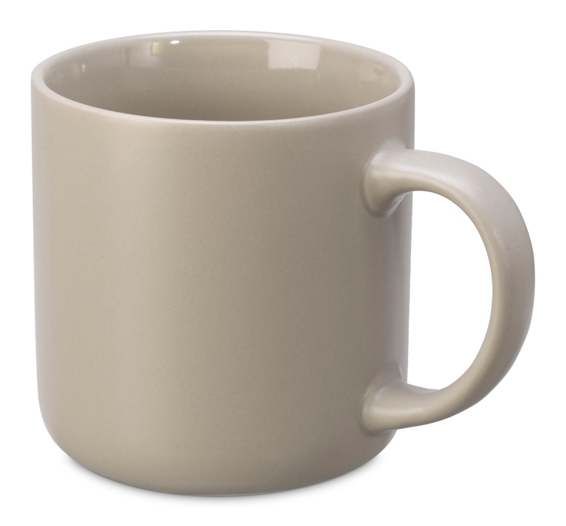Кружка матовая Rita, 410мл, бежевый-0