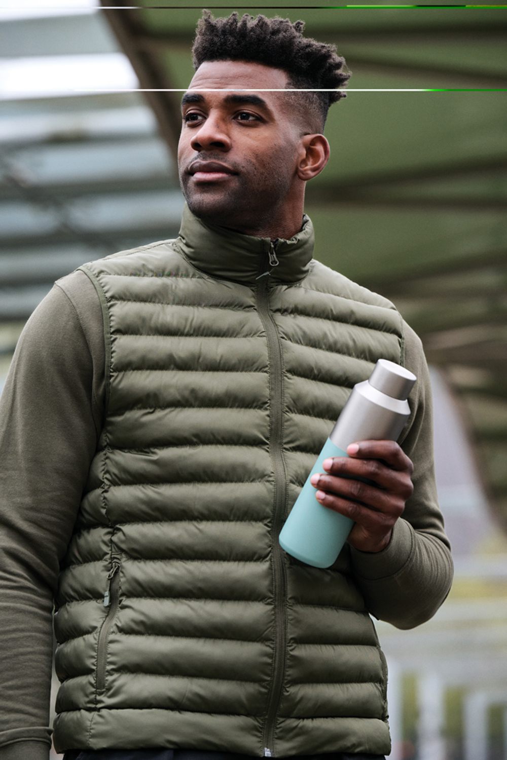 Термобутылка Fluid из переработанной нержавеющей стали RCS, 600 мл-10