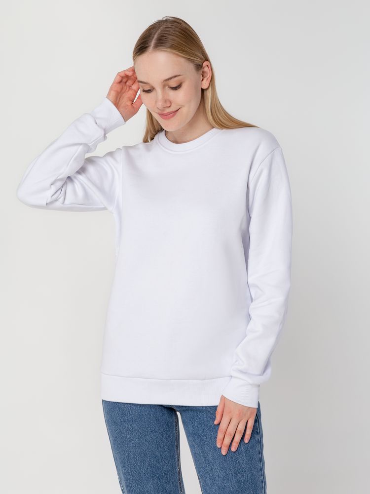 Толстовка Unit Toima Heavy, белая-5