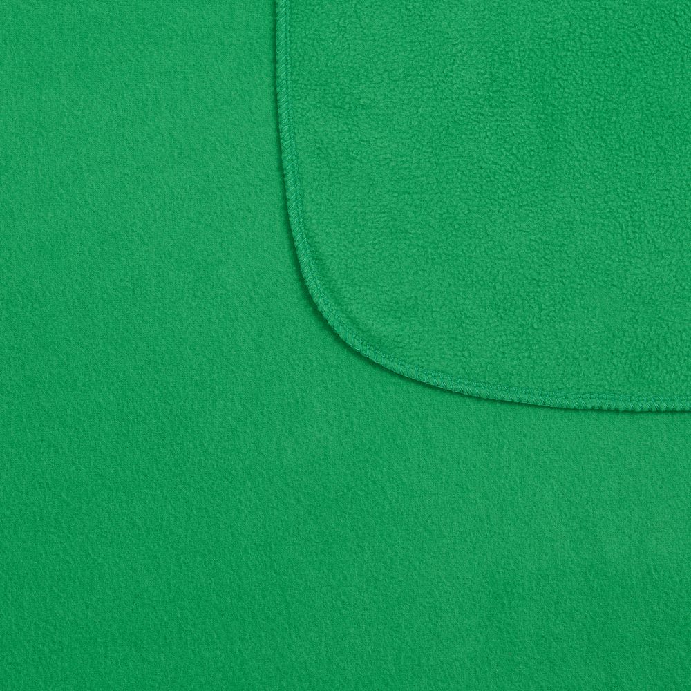 Флисовый плед Warm&Peace, зеленый-2