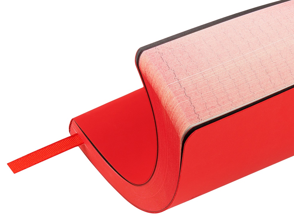 Ежедневник недатированный А5 Megapolis Color Flex New, красный-6