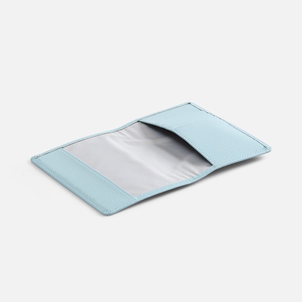 Обложка для паспорта Unison, голубая-1