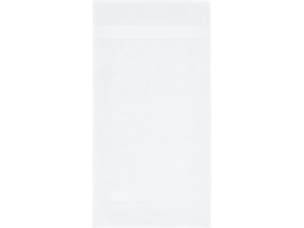 Хлопковое полотенце для ванной Charlotte 50x100 см с плотностью 450 г/м2, белый-1