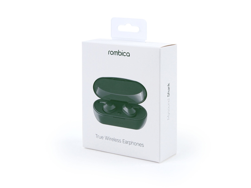 Наушники Rombica MySound Shark - Green / TWS-6