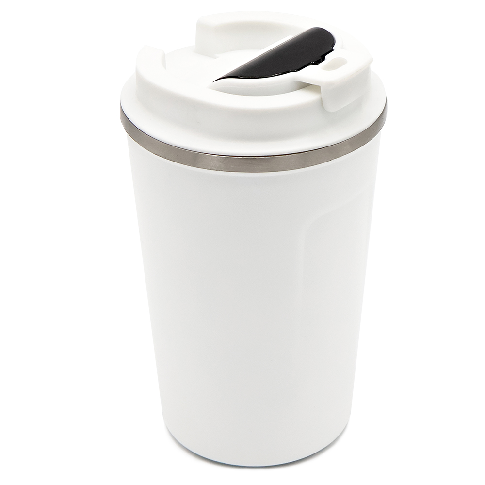 Термокружка Moon с дисплеем, Белый-1