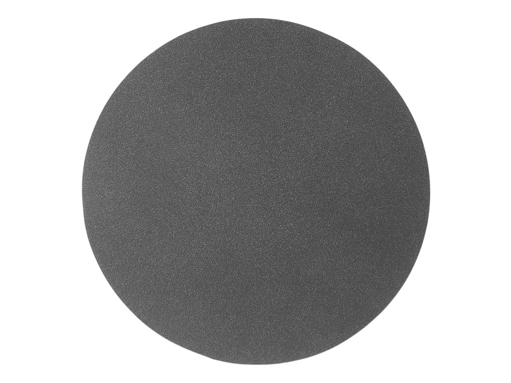 ПАТЧ КРУГ nubuk (серый) 6,0 х 6,0 см-0