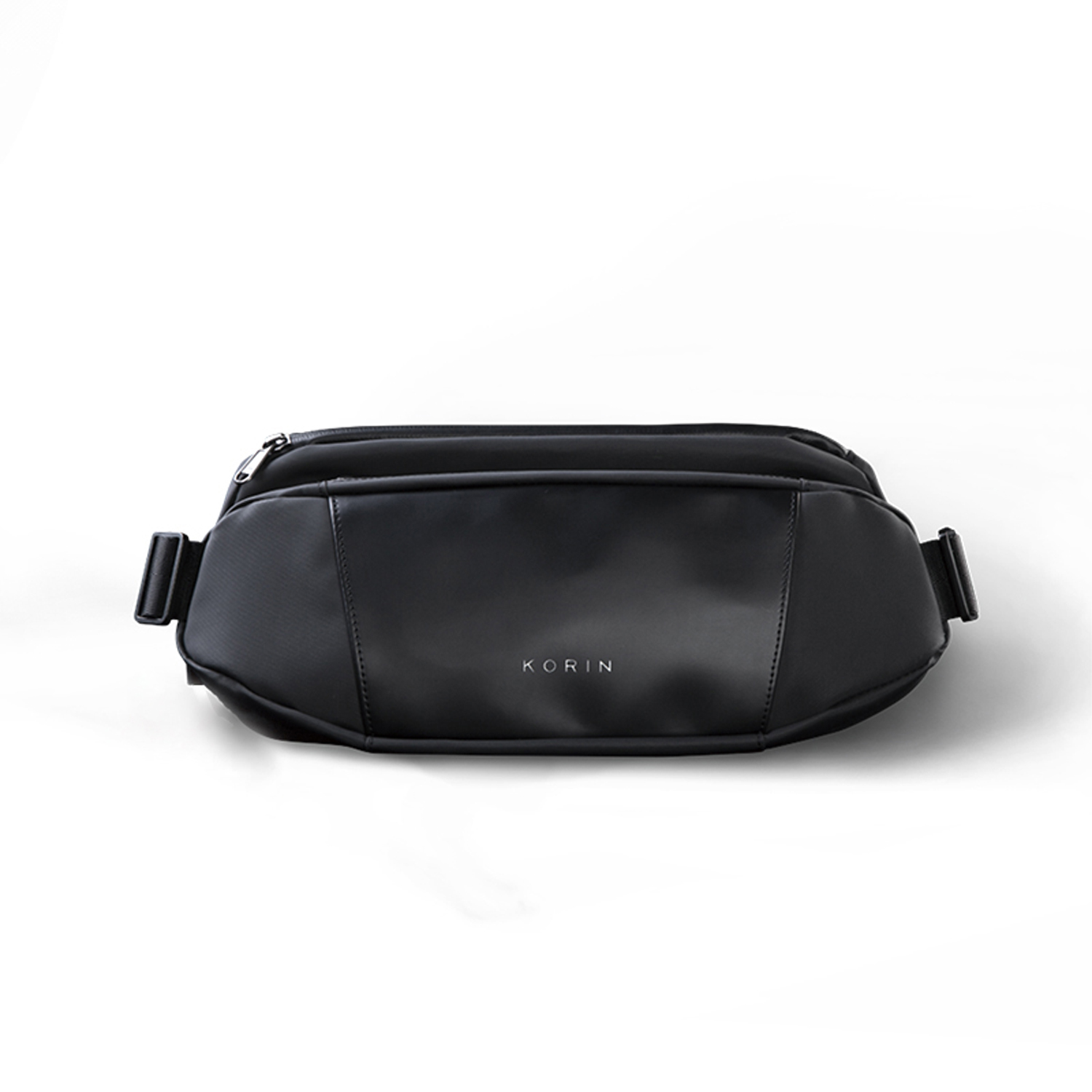 Наплечная сумка KORIN FlipSling 32х16х10 см, черная-1