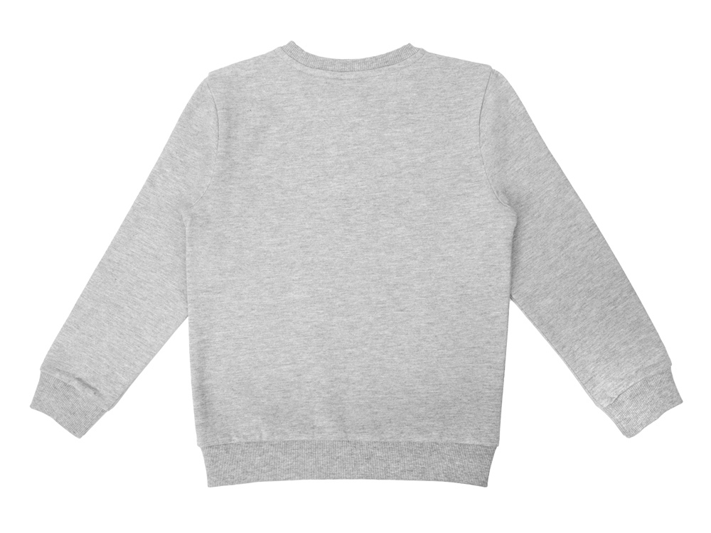 Свитшот Motion детская_4, серый меланж-4