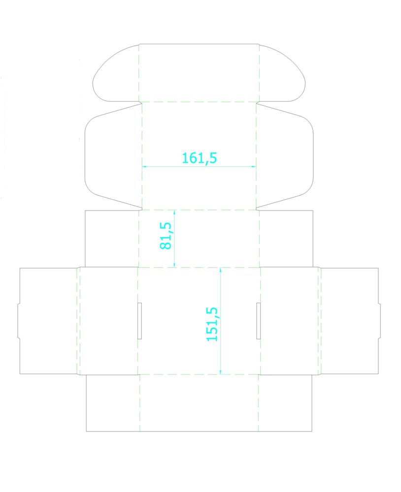 Коробка Piccolo, белая-1