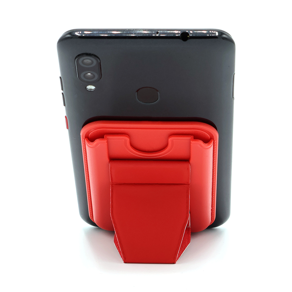 Держатель карт на телефоне MINKAR, Красный-4