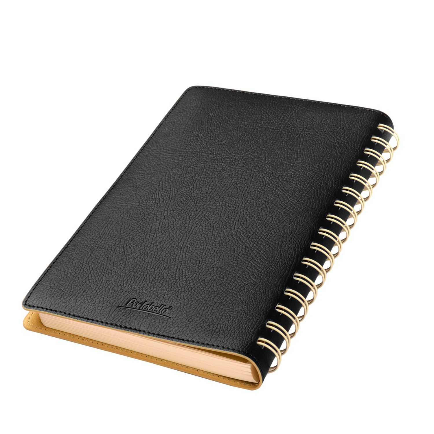 Ежедневник Vista недатированный, черный/бежевый-2