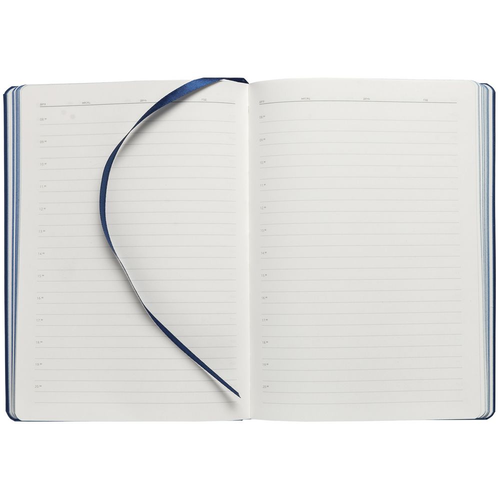 Ежедневник Shall, недатированный, синий-2