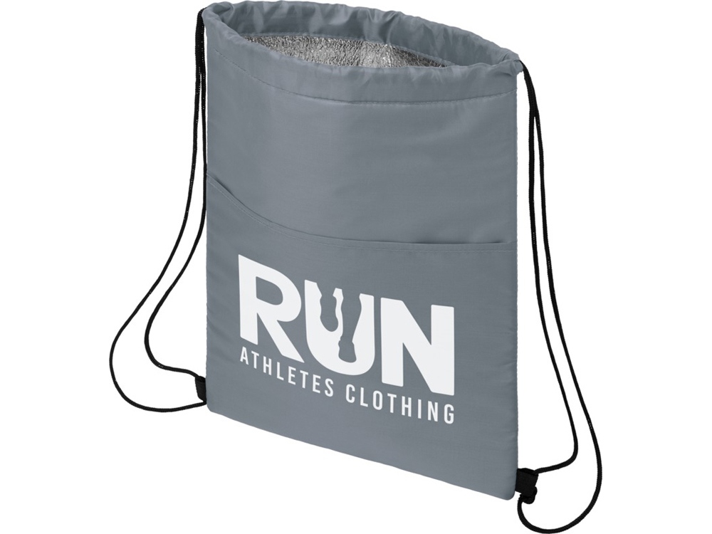 Сумка-холодильник Oriole на шнуровке на 12 банок, серый-6