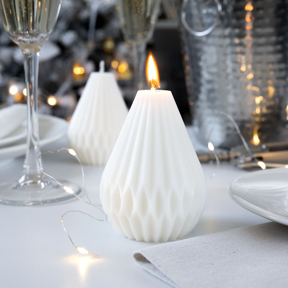 Свеча Pearfect, белая-1