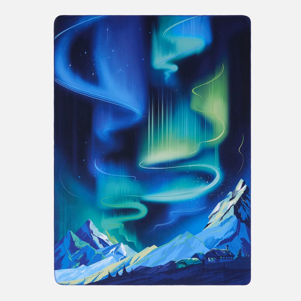 Флисовый плед «Сияй!»-0