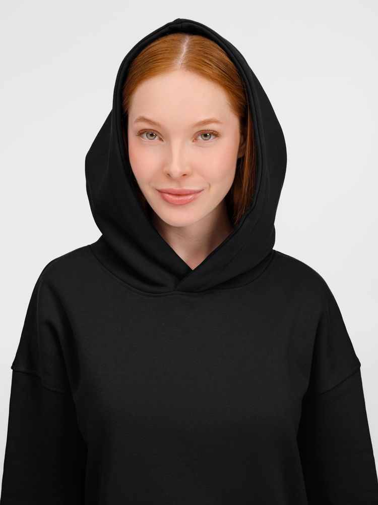 Худи оверсайз унисекс Tolla, черное-4