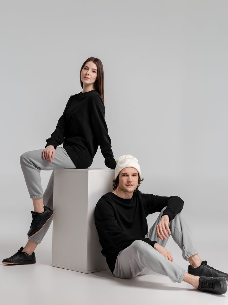 Свитшот унисекс BNC Inspire (Organic), черный-8