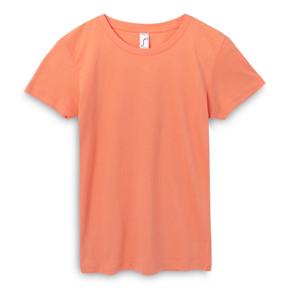 Футболка женская Regent Women, оранжевая (абрикосовая)-1