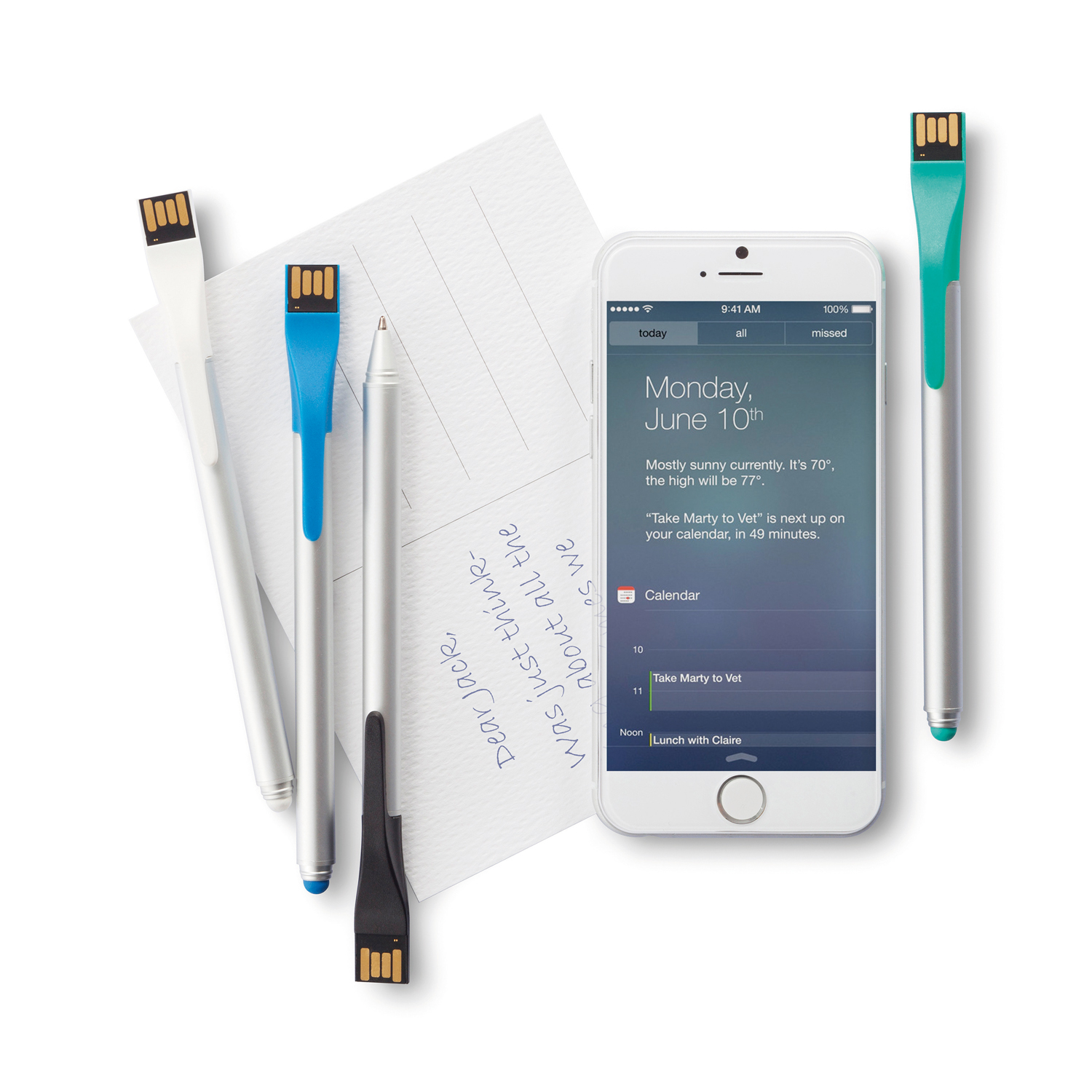 Ручка-стилус Point | 01 с флешкой на 4 ГБ-2