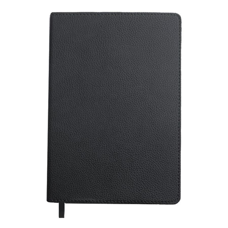 Ежедневник недатированный портфолио Mark, формат А5,  в линейку, черный-1