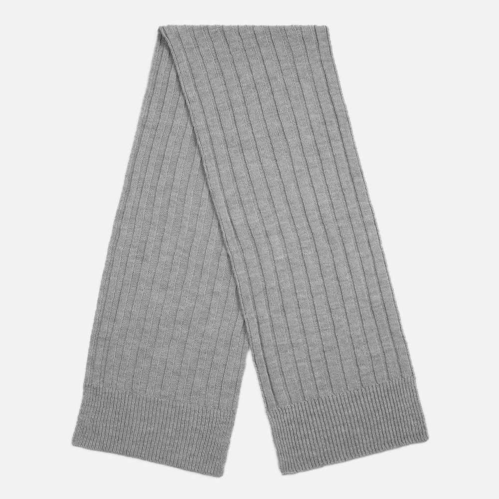 Шарф Bellish, светло-серый меланж-0