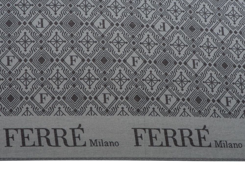 Зонт складной автоматический Ferre Milano, серый-6