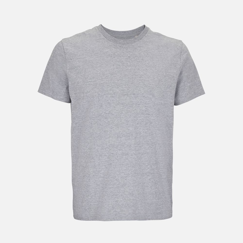 Футболка унисекс Lyam, серый меланж-0