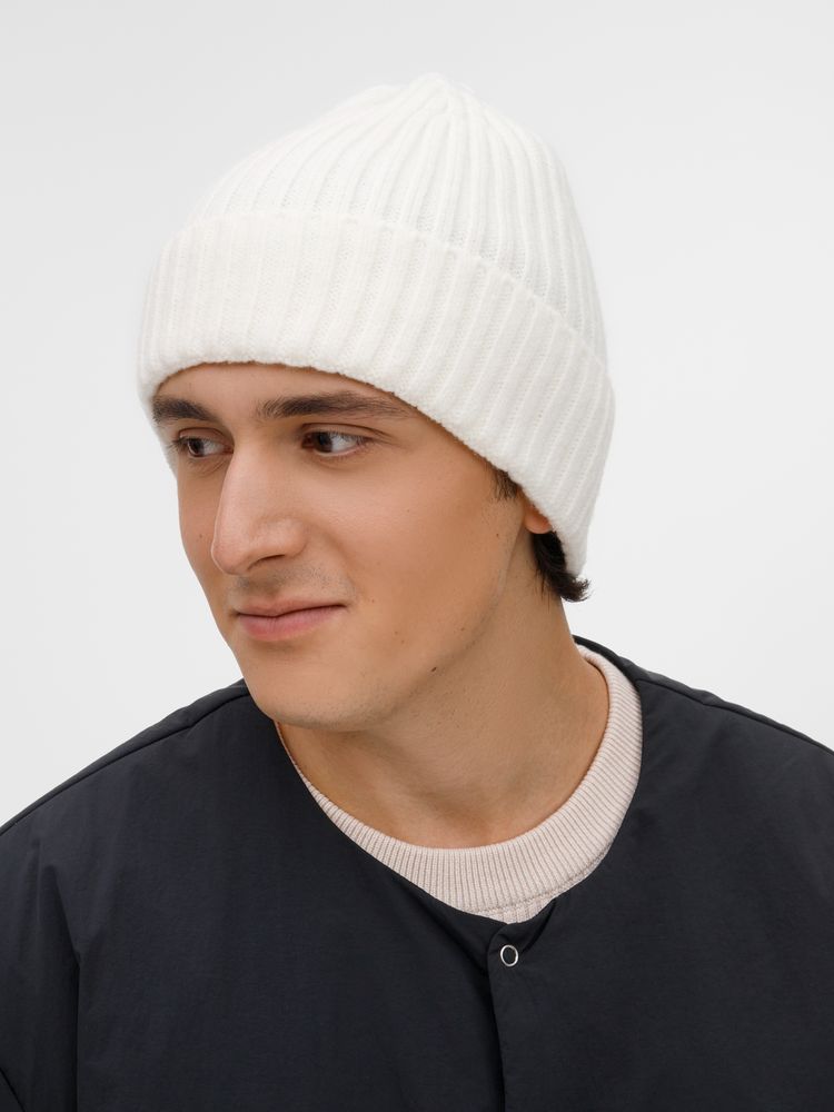 Шапка Laconi, молочно-белая-2