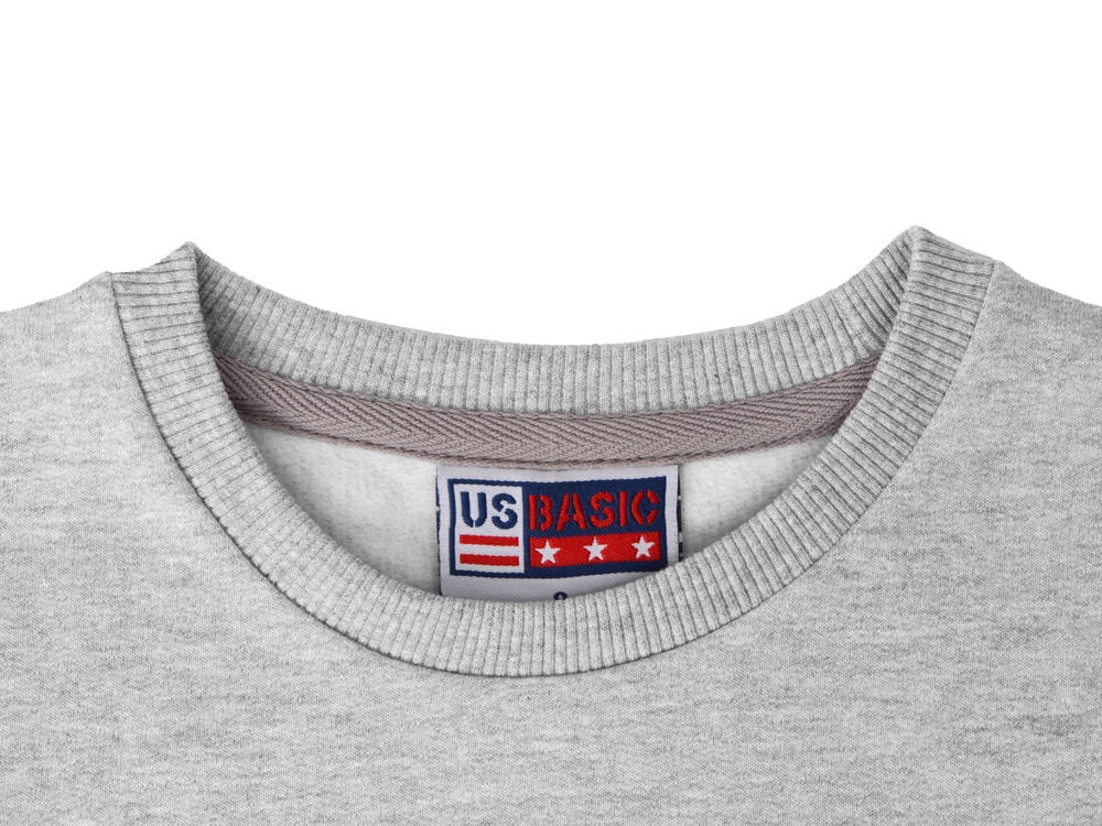 Свитшот Motion детская_4, серый меланж-5