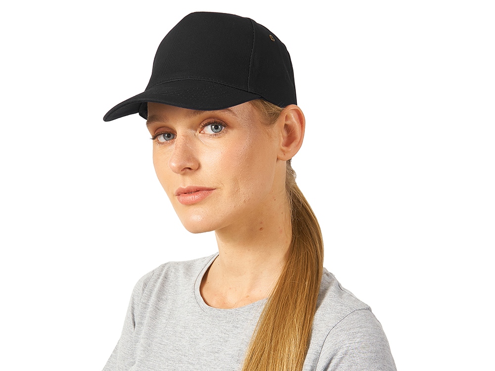 Бейсболка New York 5-ти панельная, черный-2