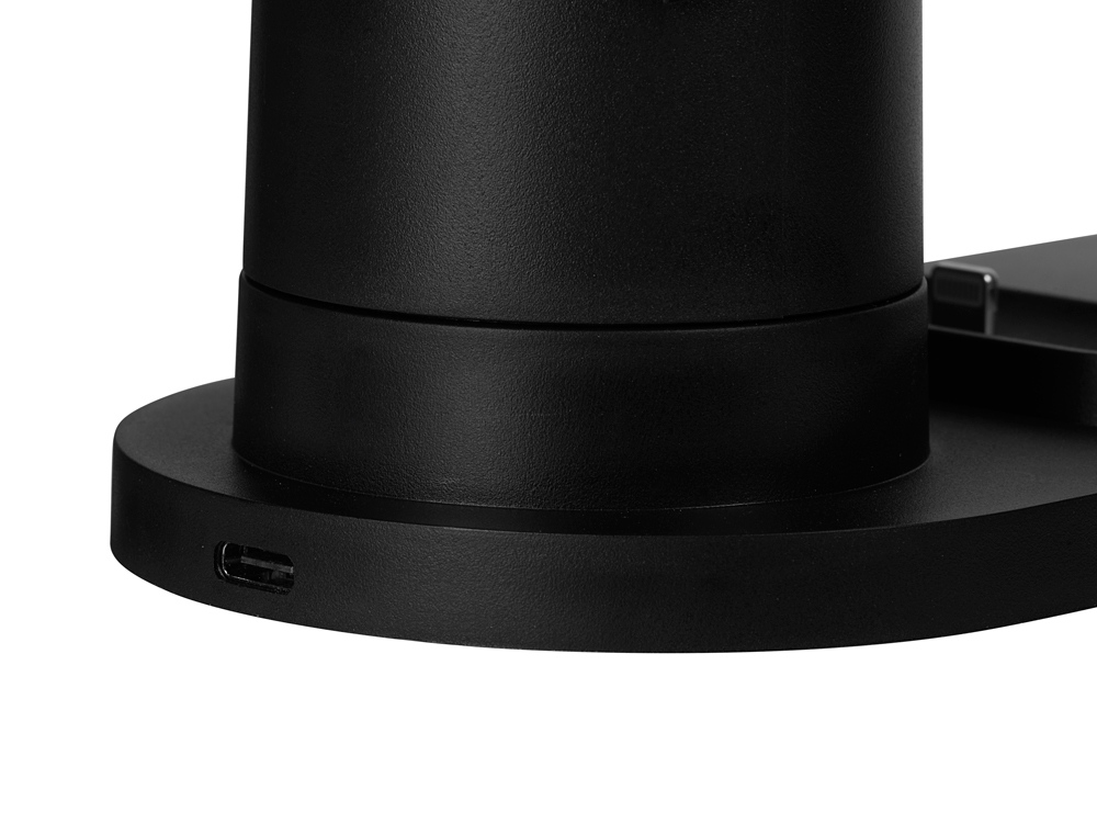 Беспроводная зарядная станция 4-в-1 Portal c лампой, 15 Вт, черный-9