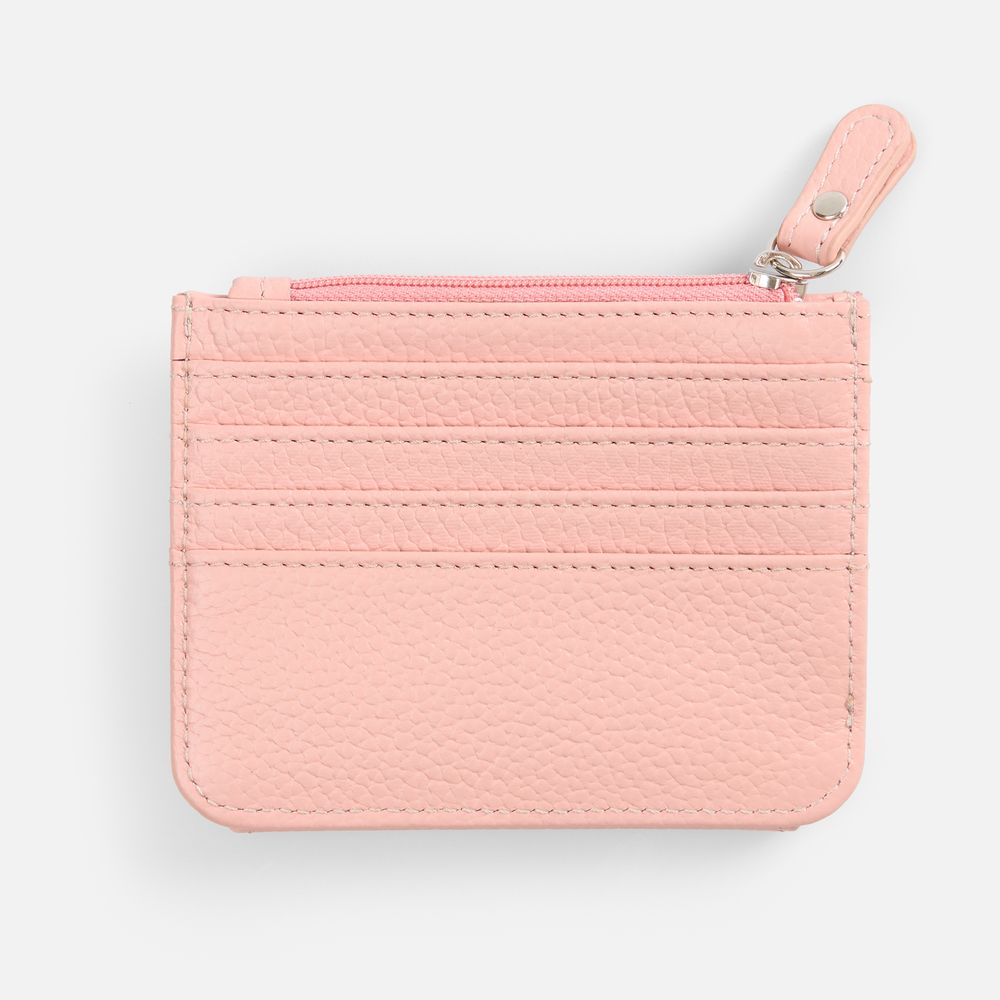 Картхолдер на молнии Unison, розовый-2