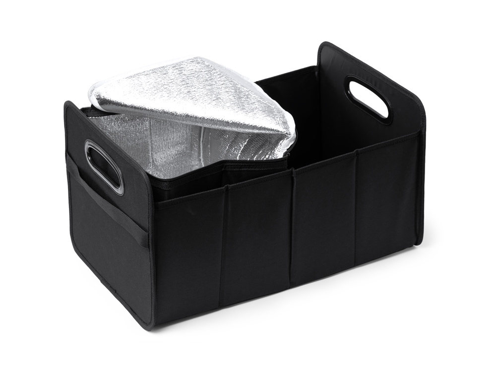 Складной органайзер для авто KENTIN c холодильником, черный .-4