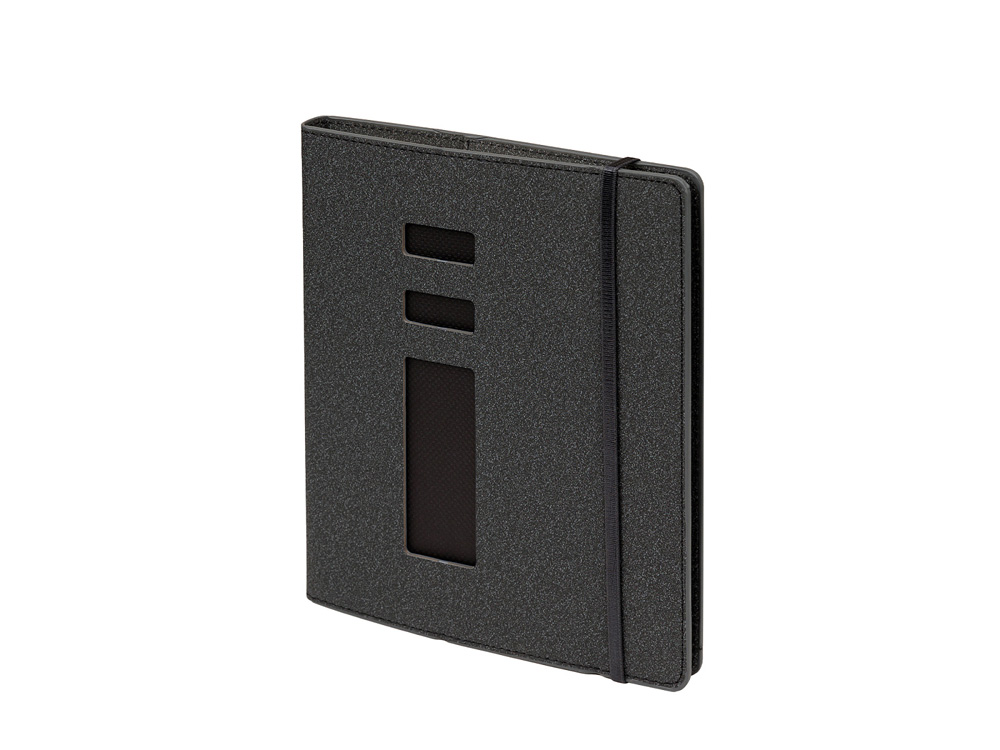 Ежедневник недатированный А5  La Manche, черный-0