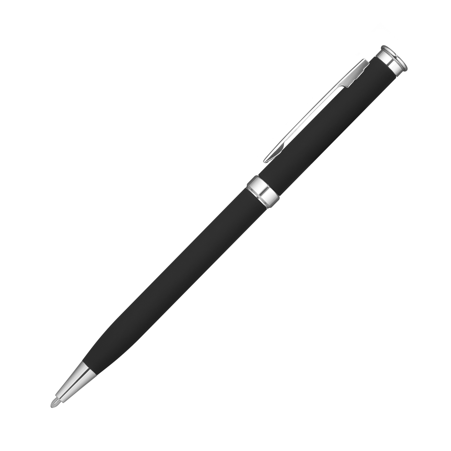 Шариковая ручка Benua, черная-0