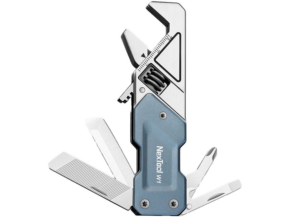 Мультитул-ключ Nextool Light Wrench W1, 6 функций, голубо-серый (NE20238)-0