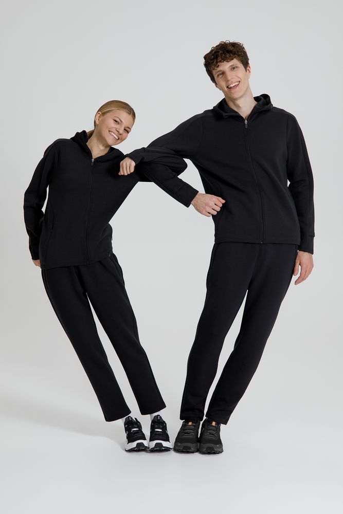 Куртка с капюшоном унисекс Begi, черная-11