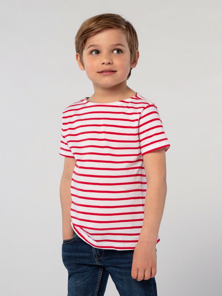 Футболка детская Miles Kids серый с желтым-2