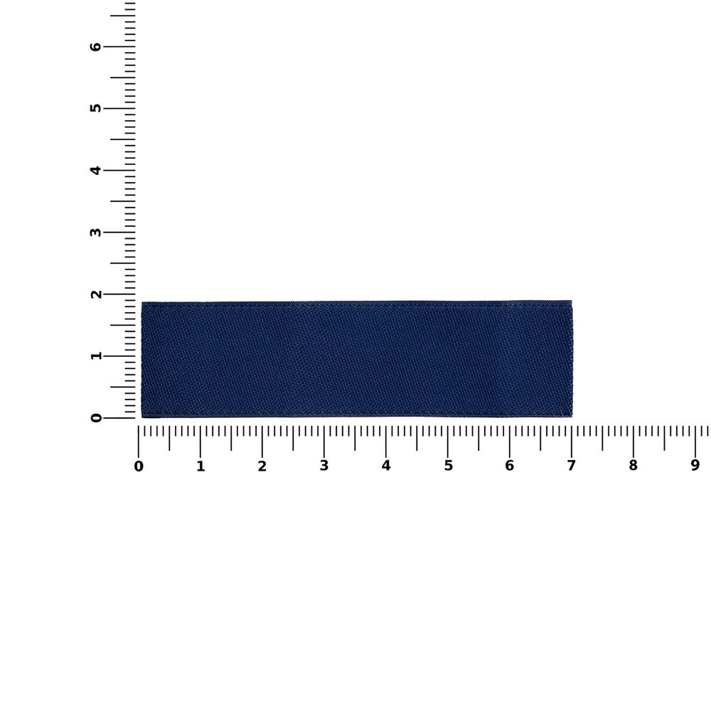 Лейбл тканевый Epsilon, S, темно-синий-3
