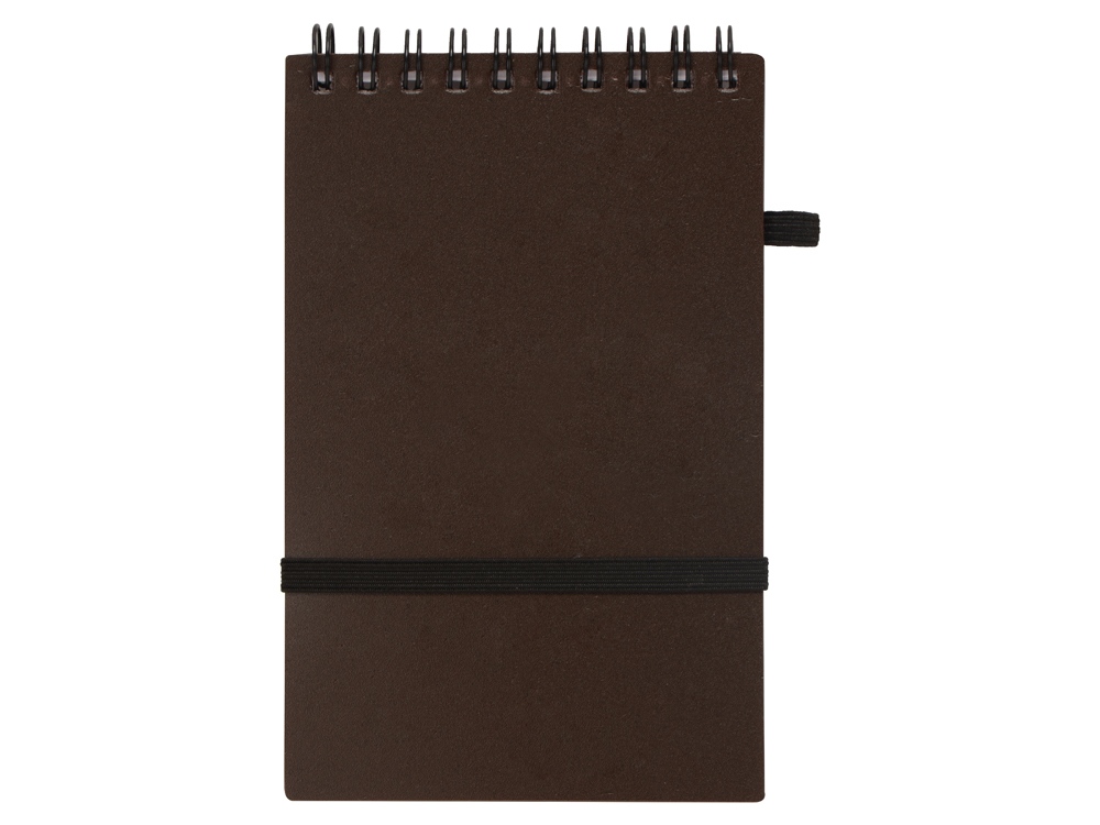 Блокнот B7 Kaffi, темный кофе-2